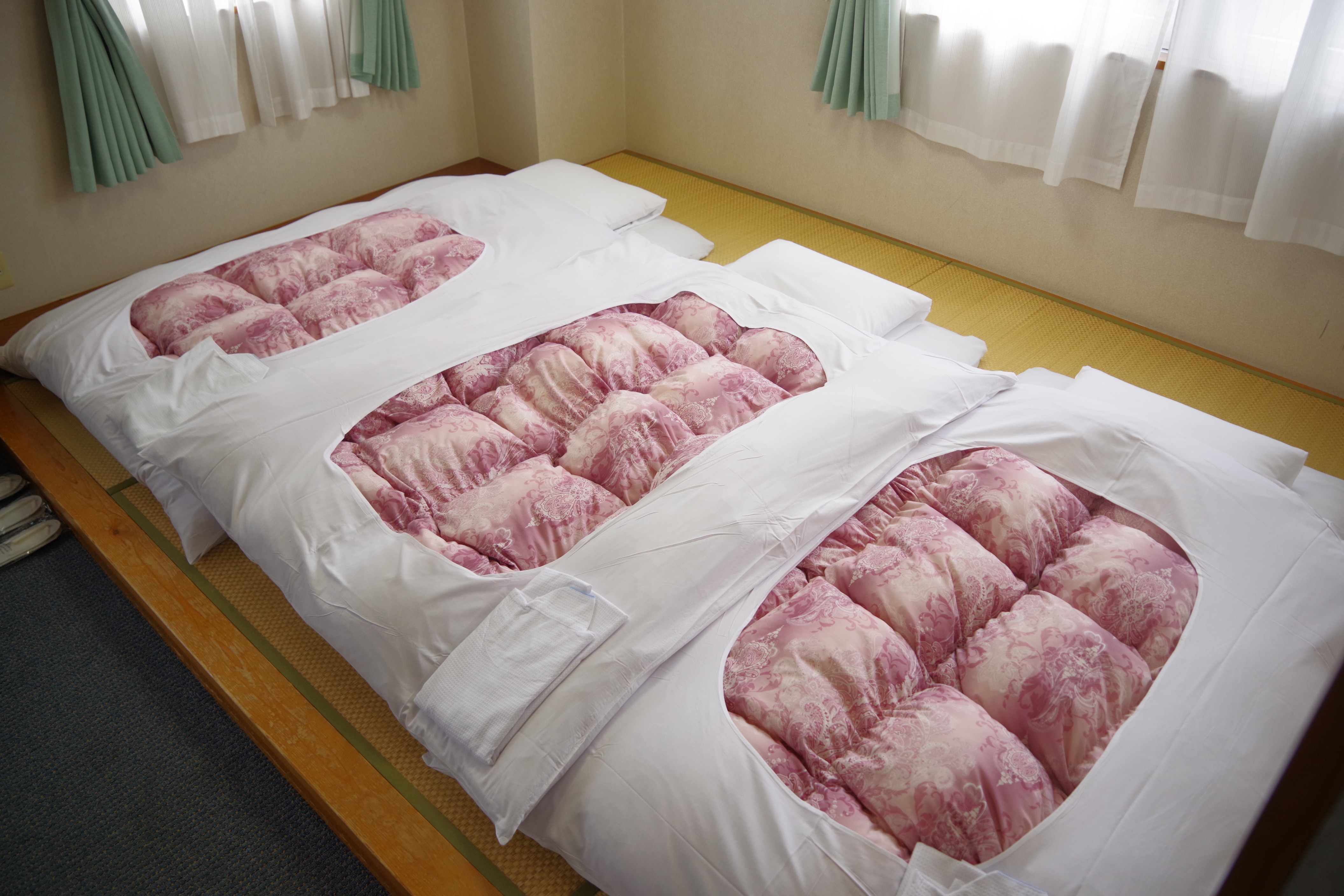 Japanese-Western style room for 3 people