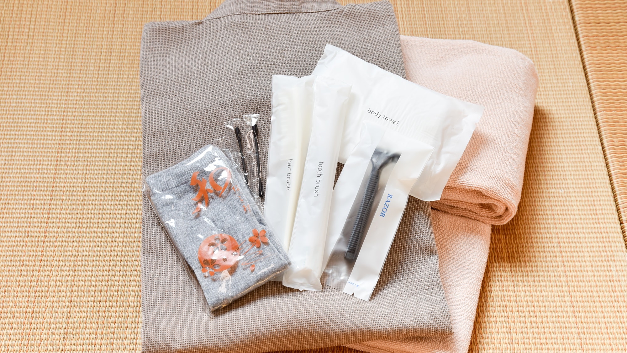 *[Room facilities] List of amenities.