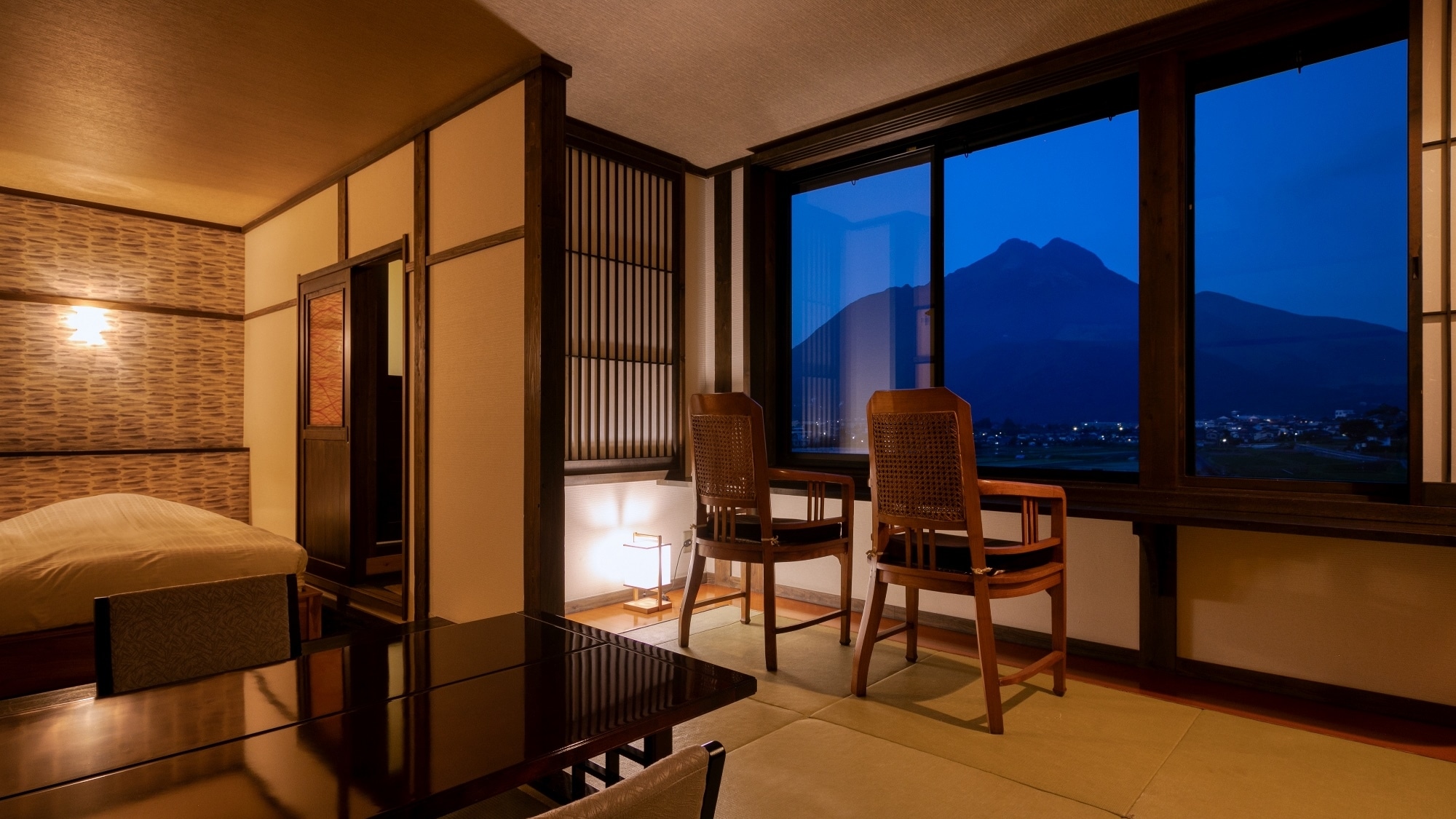 Main house view guest room 2nd floor: Yusuge-