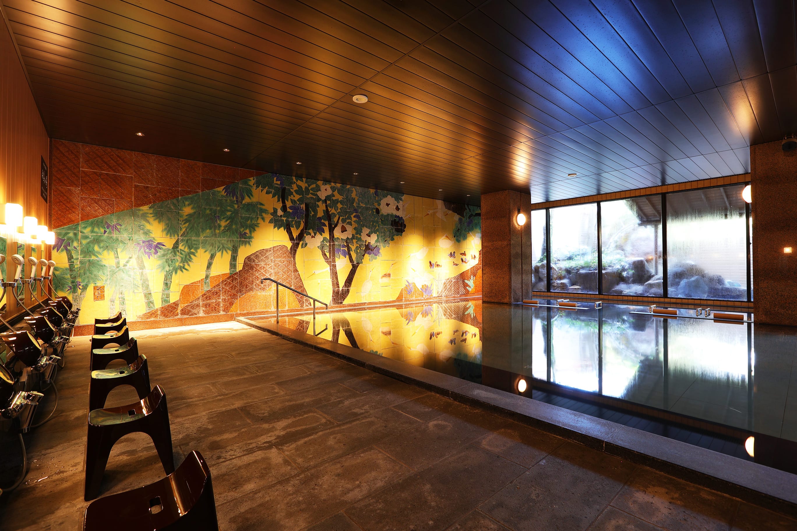 Large public bath, Shiratori no Yu