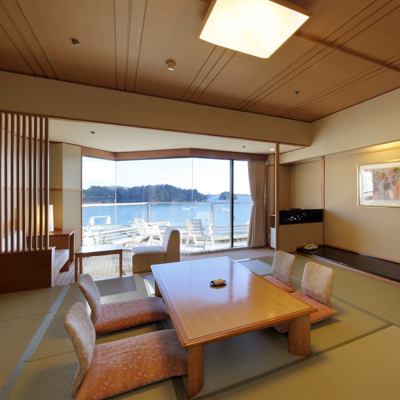 An example of a Japanese-style room on the sea side