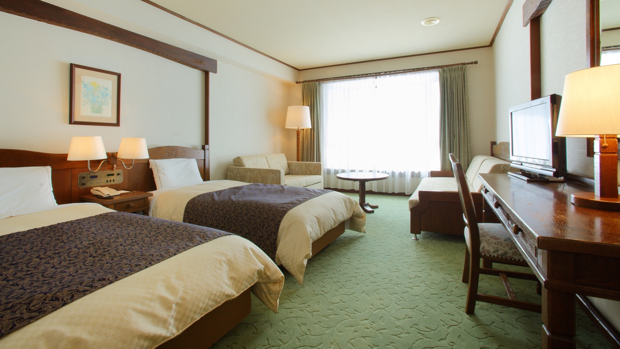 Deluxe twin room (example)