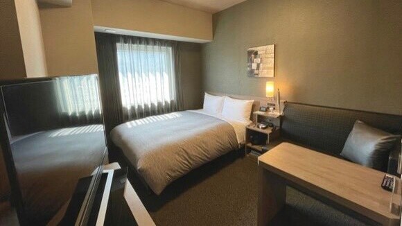 Kamar Comfort Semi-Double Ukuran tempat tidur 1.400 & kali; 2.000 WOWOW / BS dapat dilihat