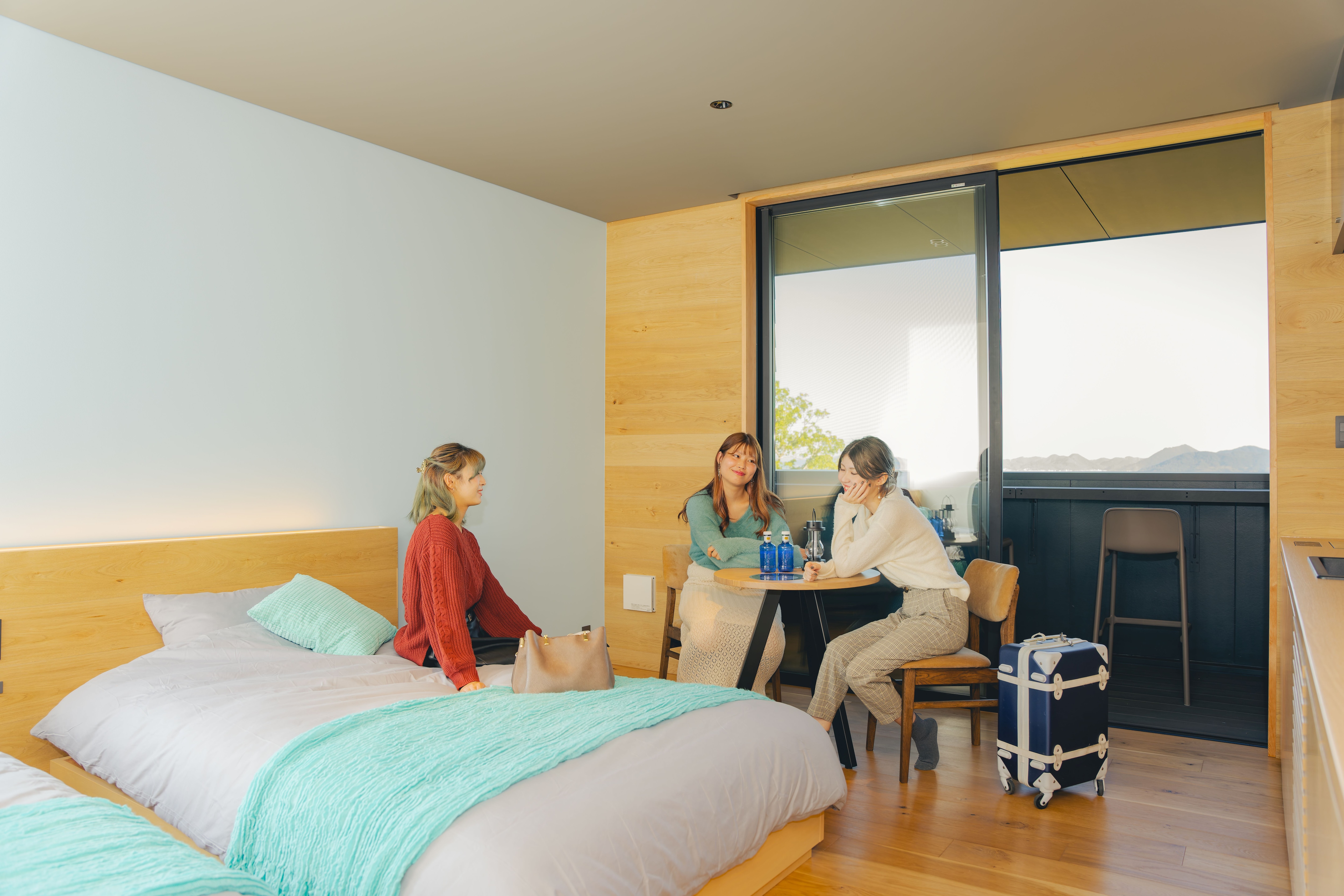 Take a break in cabin style