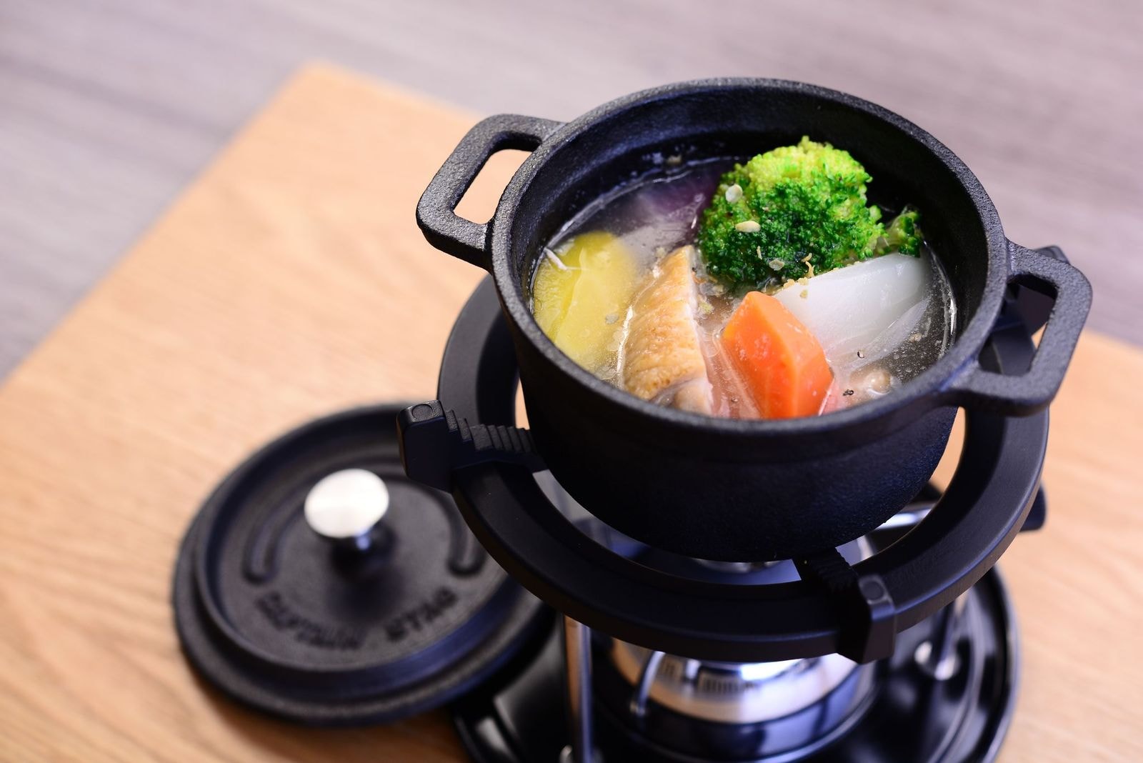 ~*筑波米亞產鹽漬雞肉和有機蔬菜慢燉而成*~
