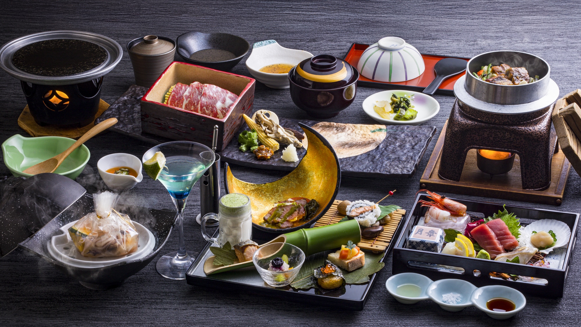 【2025夏银月】夏日待客的经典怀石料理,以北海道食材为特色,创意十足,享受清凉夏日