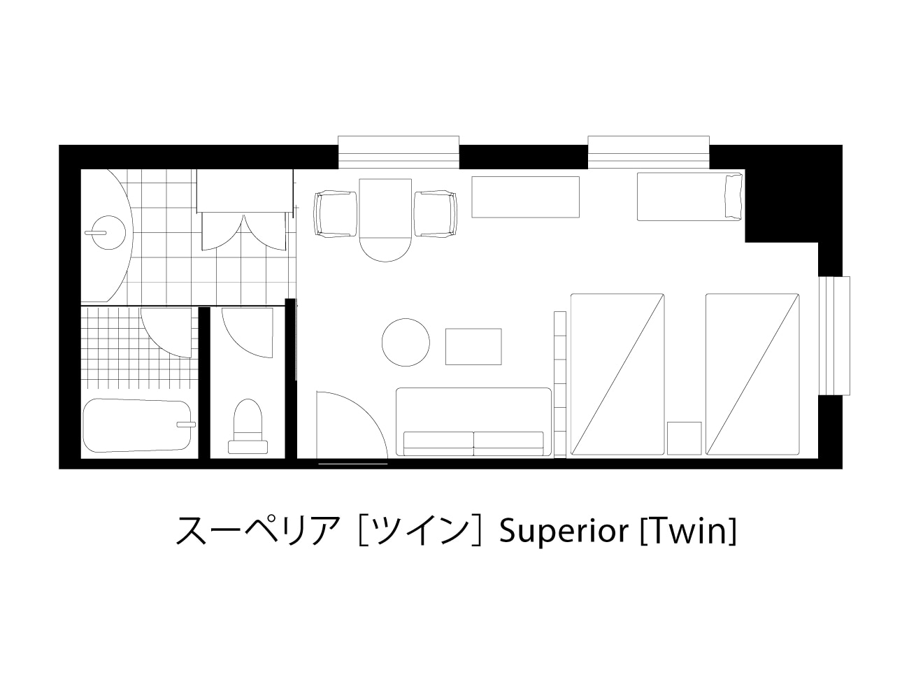 ซูพีเรีย เตียงแฝด