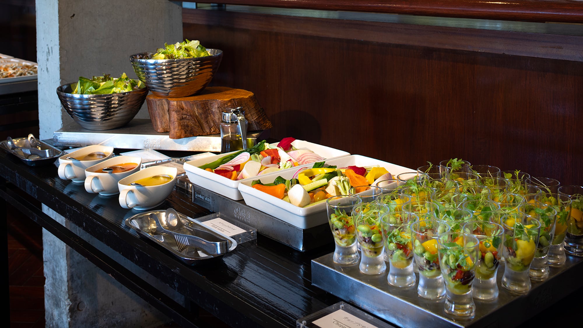 [Breakfast｜Salad bar] Various appetizers