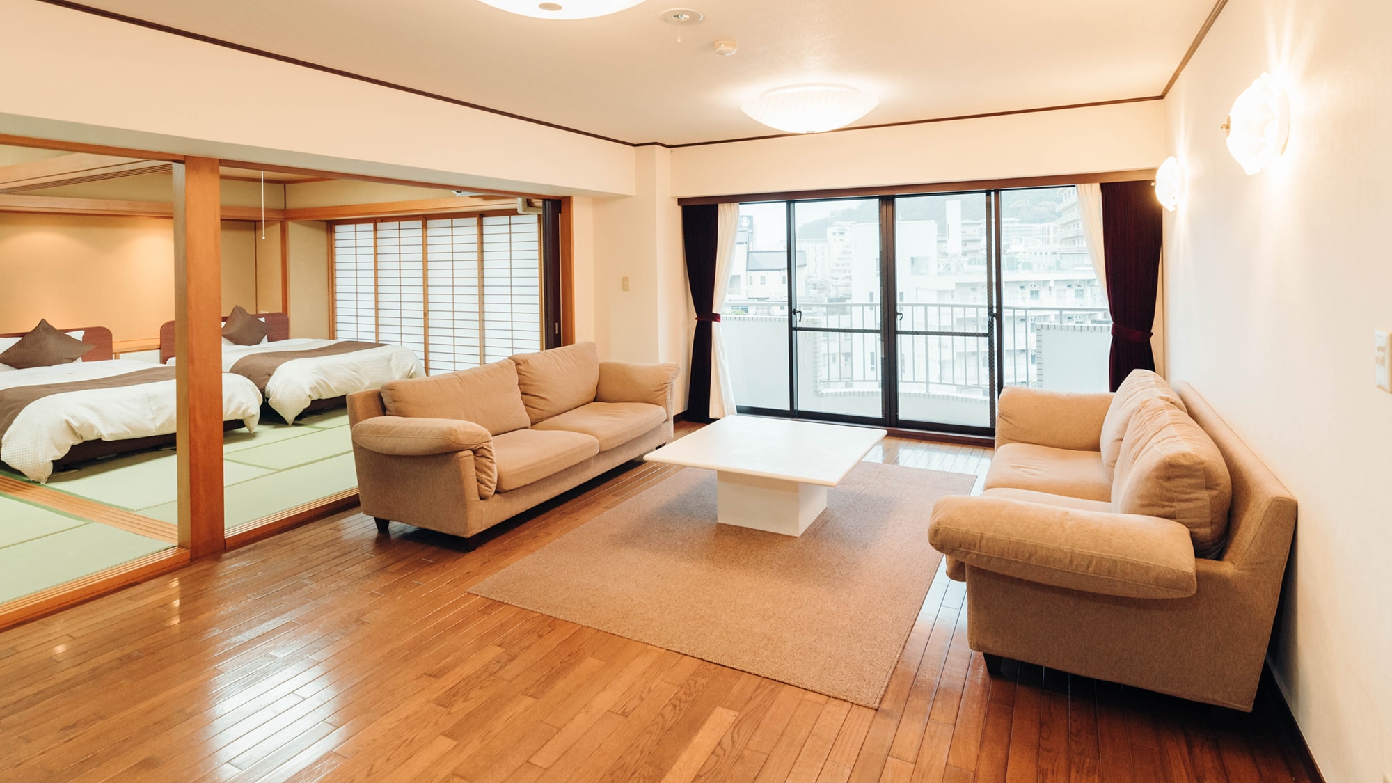 Example of a guest room (all rooms are 63 square meters or larger)