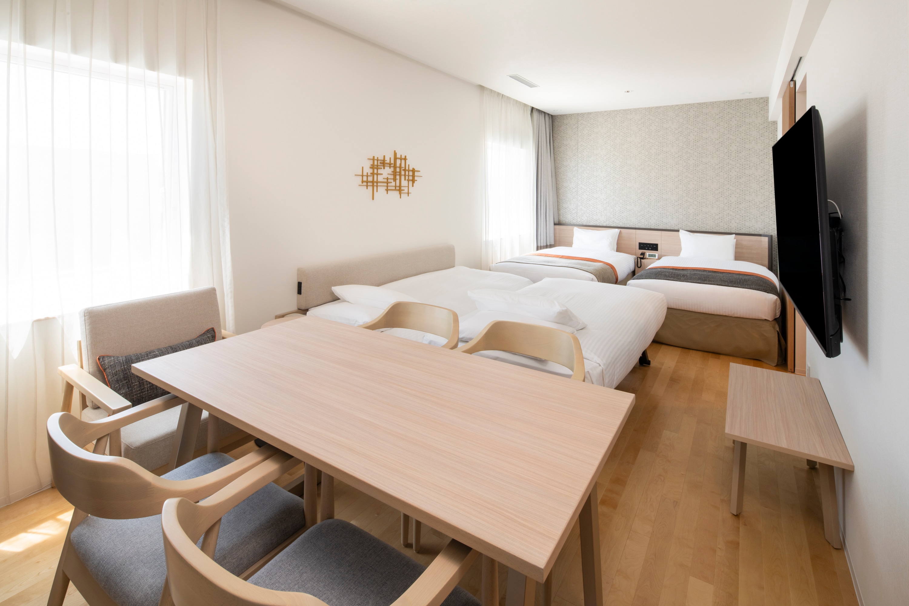 Deluxe twin room (for 4 people)