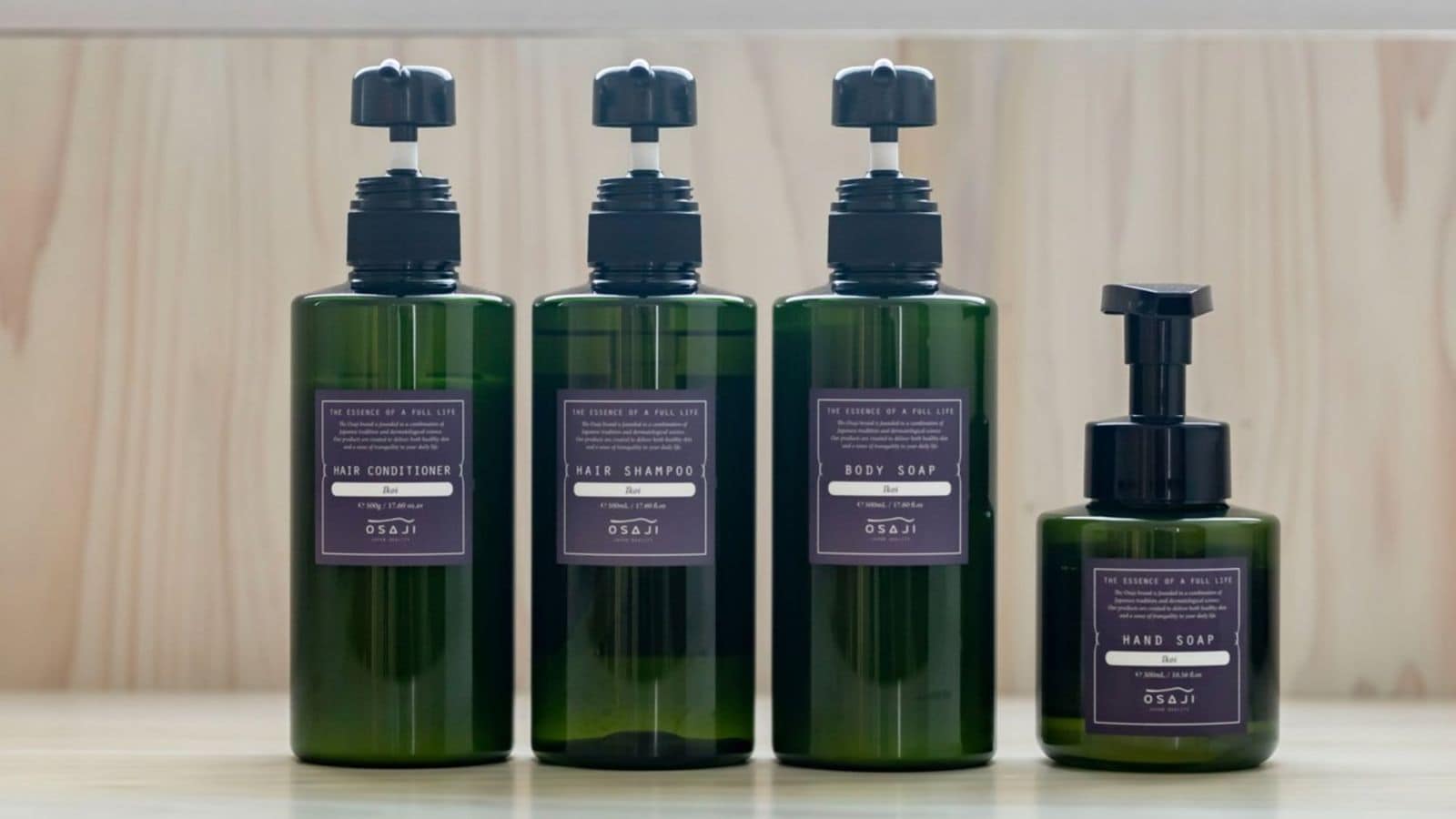 ห้องน้ำ: สิ่งอำนวยความสะดวกจากแบรนด์เครื่องสำอางออร์แกนิก OSAJI