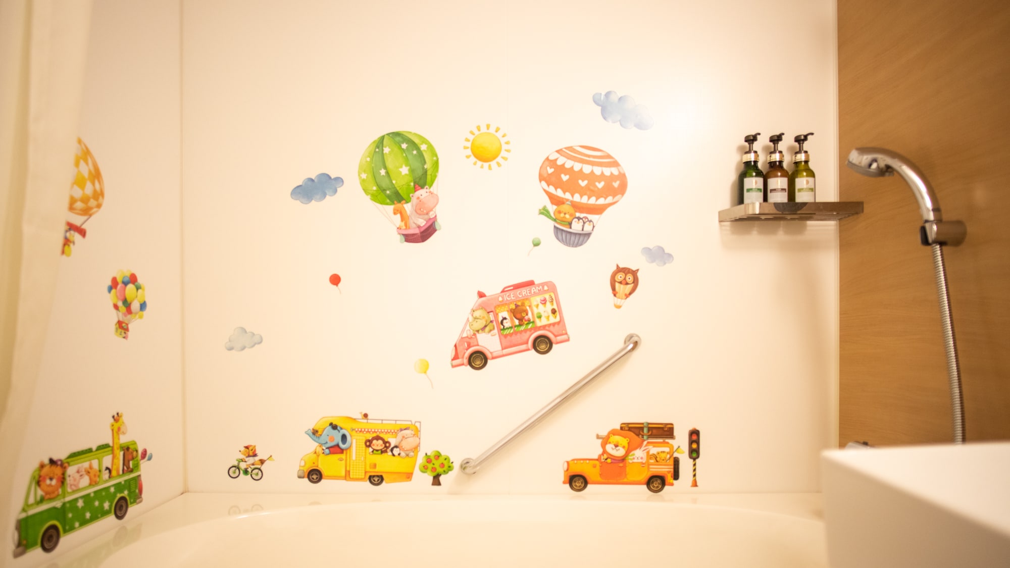 Bathroom decorated exclusively for Happy Baby Room