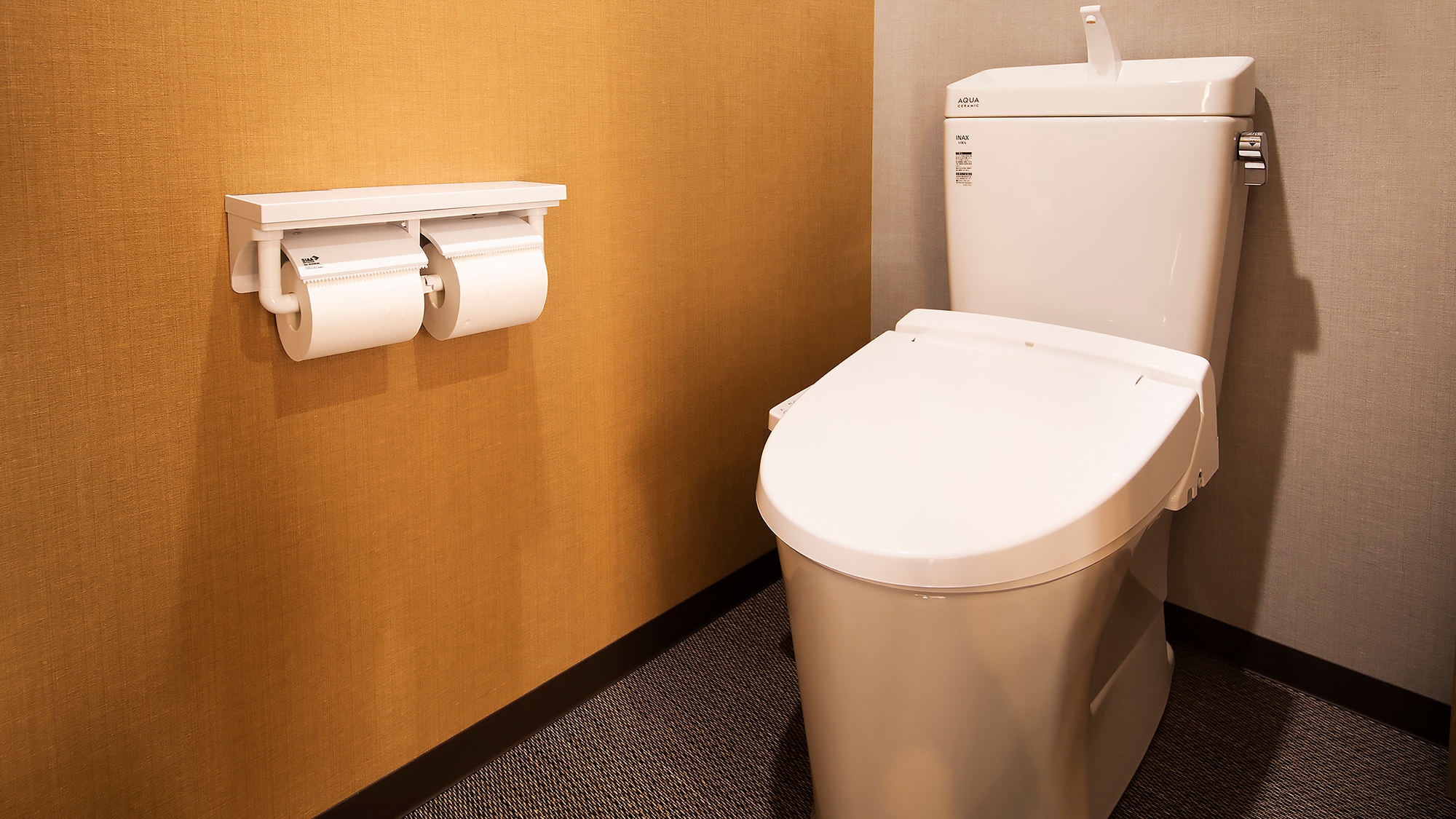 [Room facilities] Fully equipped: Hot water heating toilet seat (image)