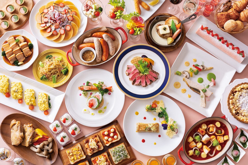 Tiệc buffet các món ngon mùa xuân bắt đầu từ ngày 1 tháng 3! Thưởng thức trứng cá hồi ăn thỏa thích tại tiệc buffet tối!