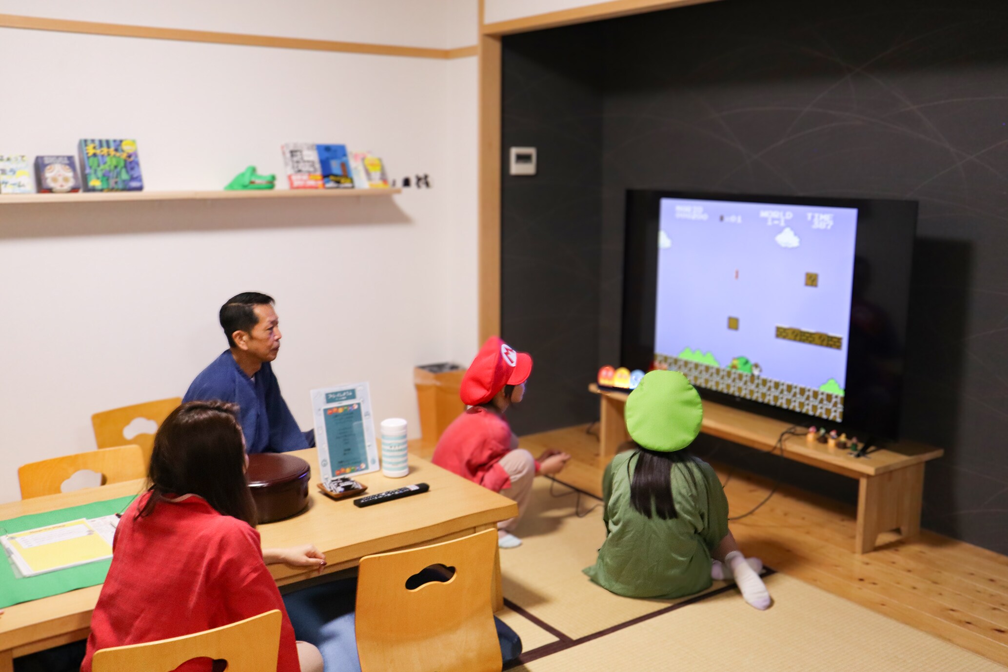 【特別日西合璧房】全家一起享受樂趣吧！適合所有人玩的電玩遊戲室