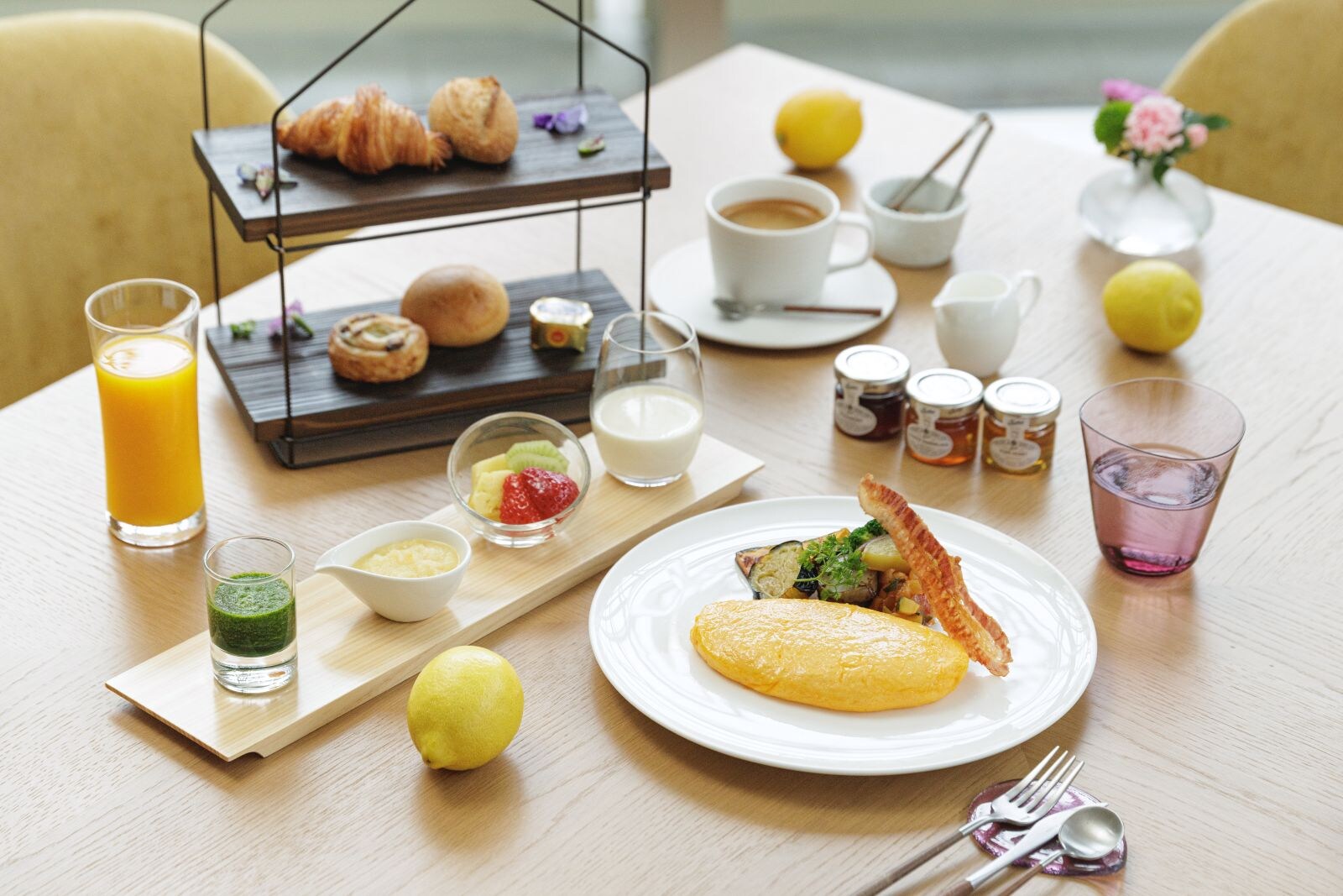 Western breakfast image