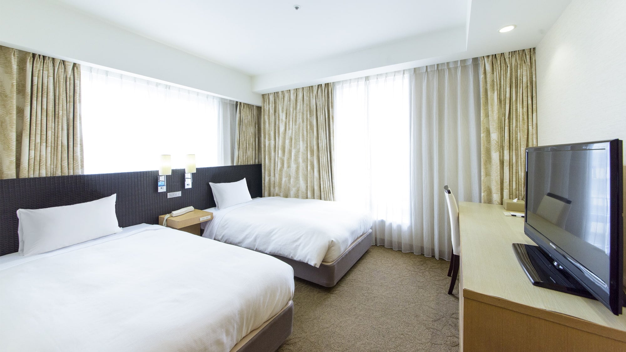 Twin room 18.8㎡ (bed width 110cm)