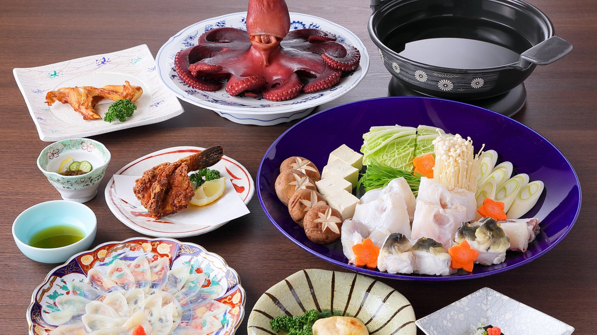 * 虎河豚套餐