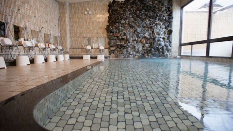 Large communal bath