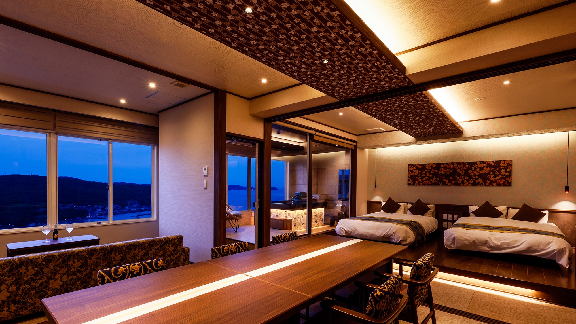 2022 NEW ★ Ocean side <With a spectacular panoramic bath> Japanese-Western style special room ★
