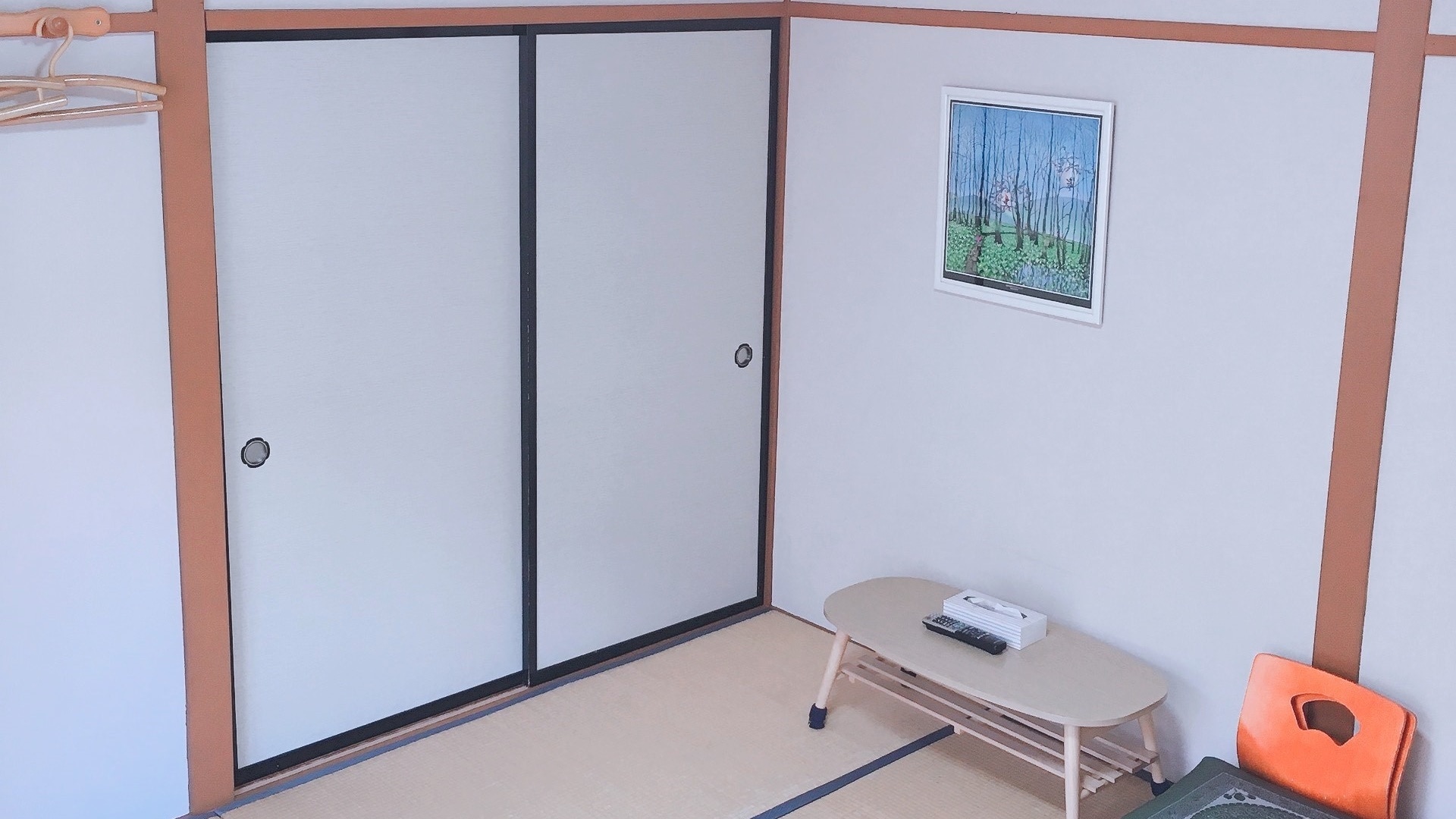 *[Non-smoking Japanese-style room with 8 tatami mats] The interior has been renovated ★ The walls are now white and beautiful!