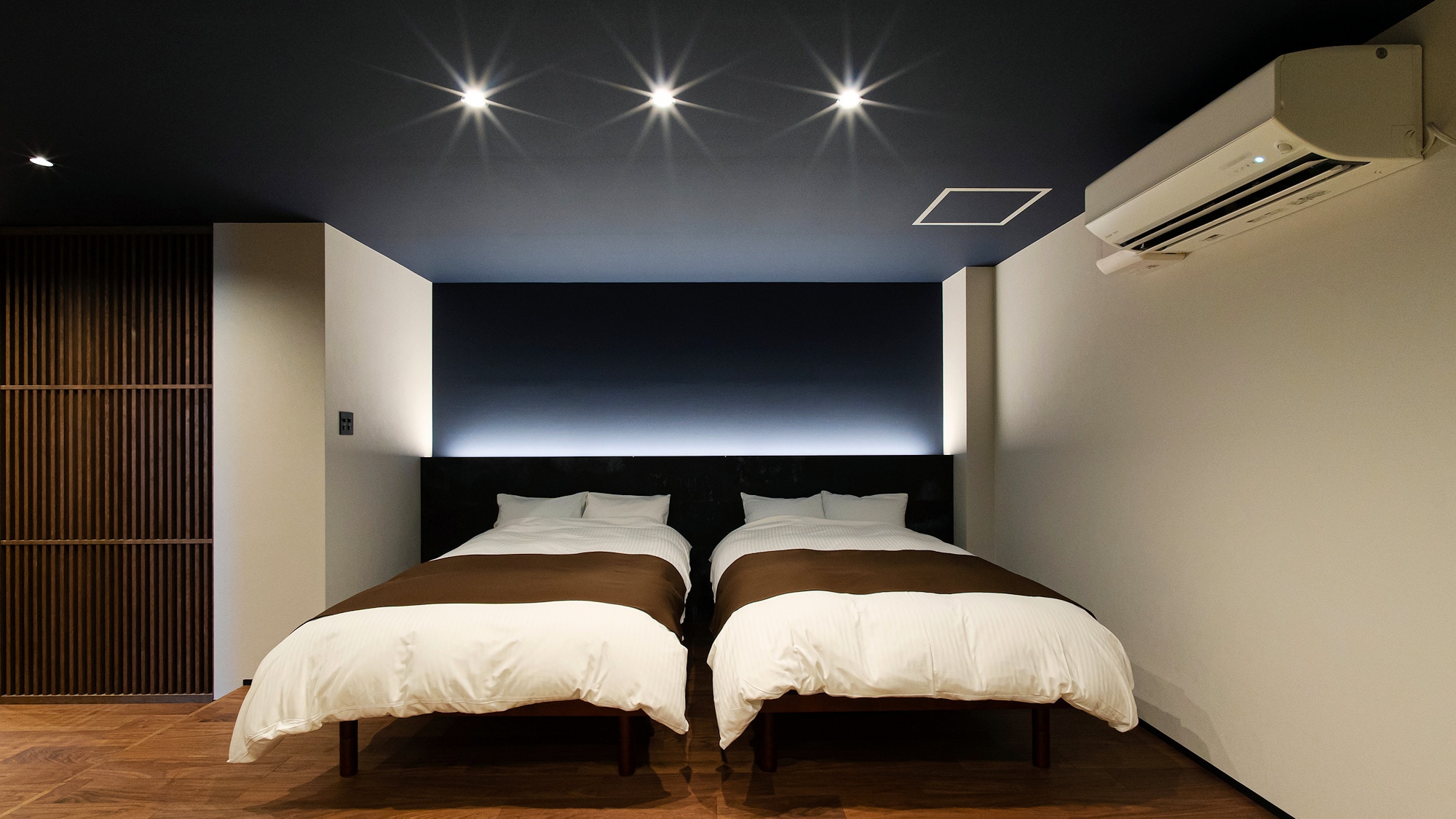 [Room] Non-smoking / Special Japanese-Western room with semi-open-air bath, twin / Capacity 1-4 people