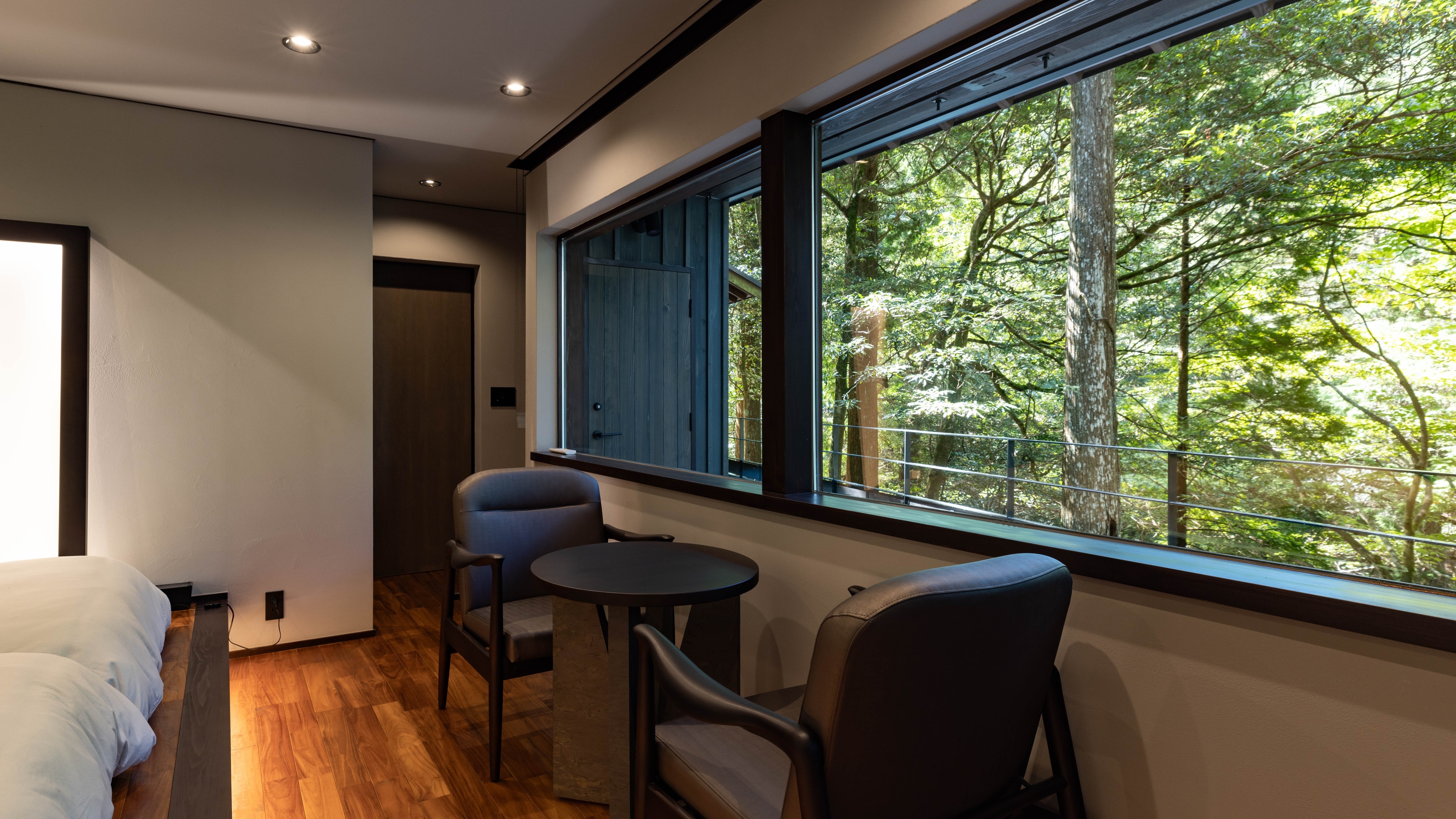 [Separate room with hot spring bath] Bedroom