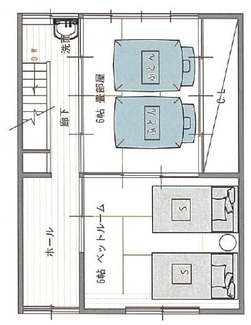 Second floor layout image
