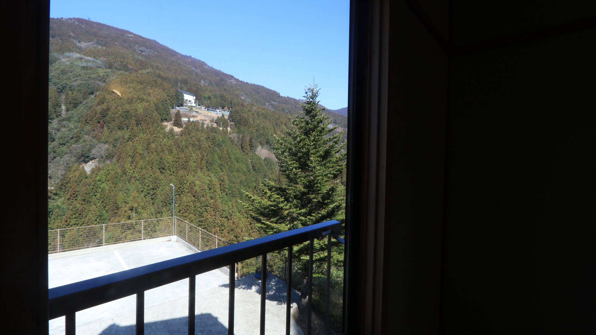 The view from the room is spectacular