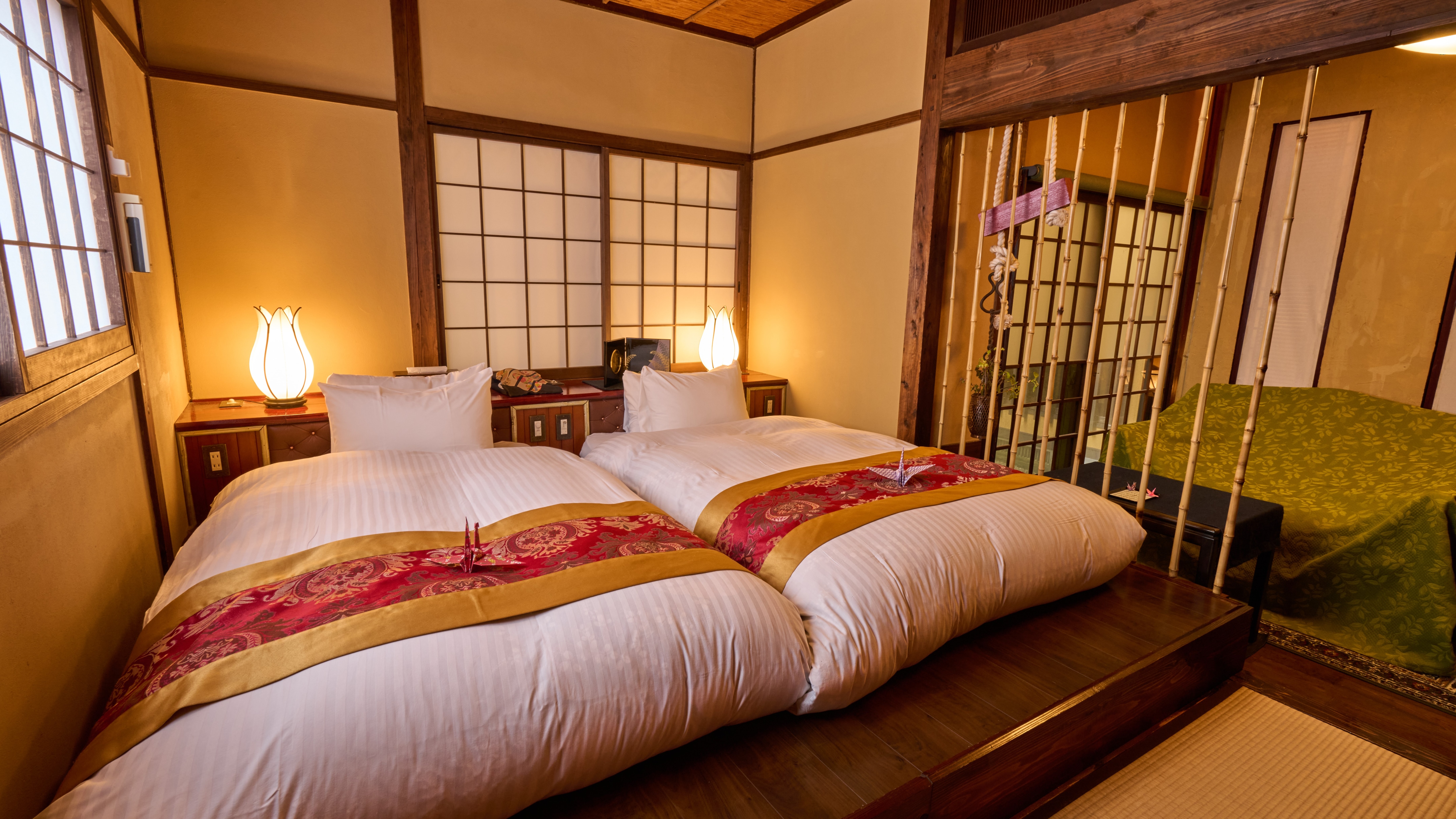 [Main building, Standard] ~ Twin (Japanese-style room) with indoor bath and toilet