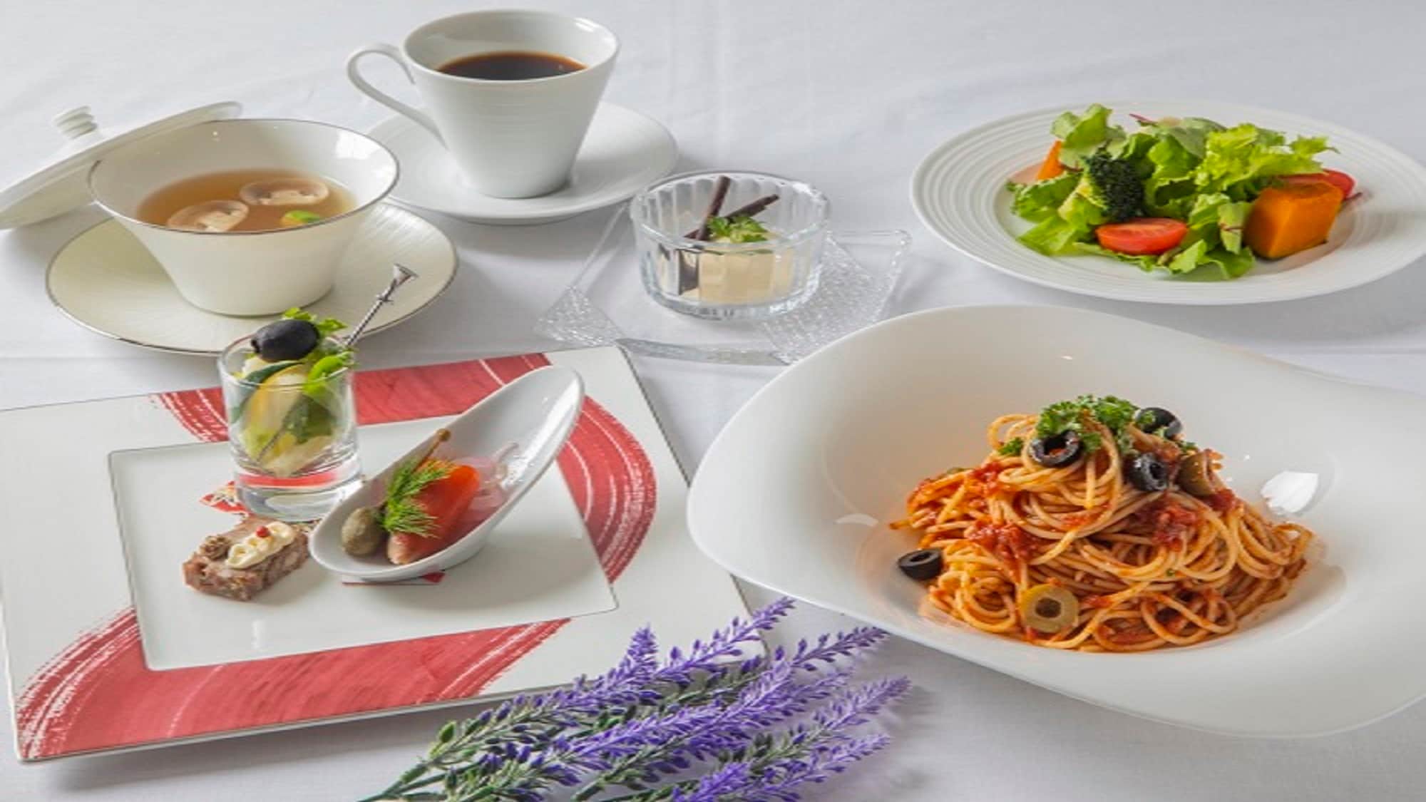 ■ You can choose your favorite menu from 3 types of pasta menu [Pasta set] Image