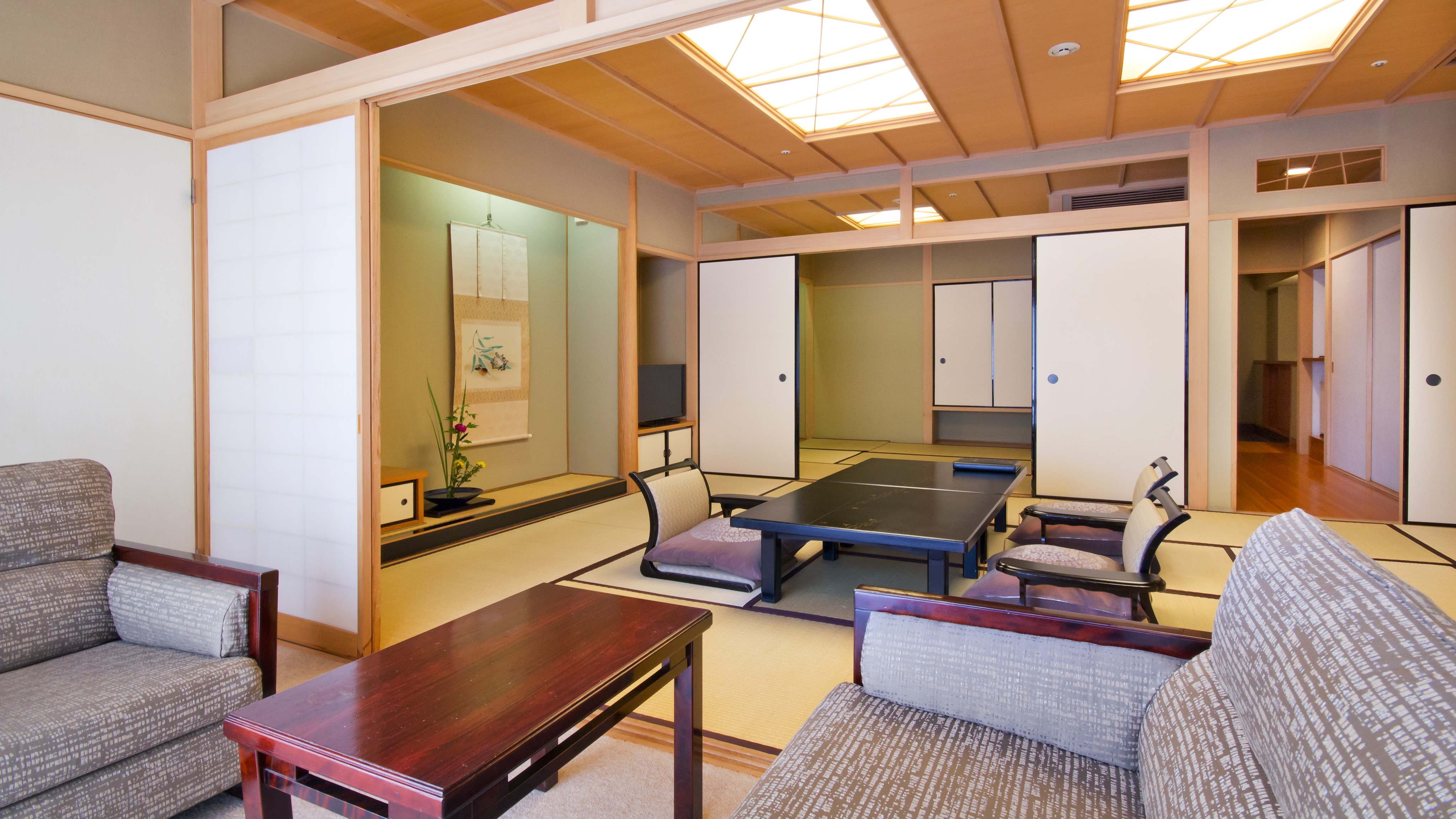 ゆったりとした和室