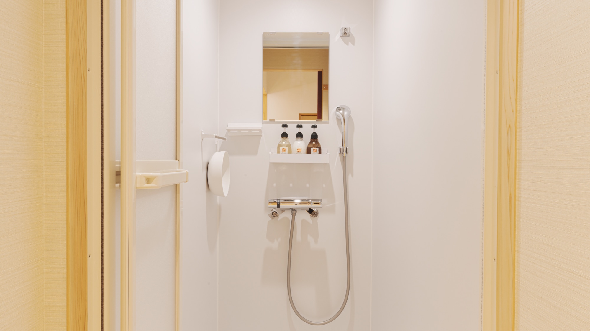 Shower room in guest rooms (shared in all rooms)
