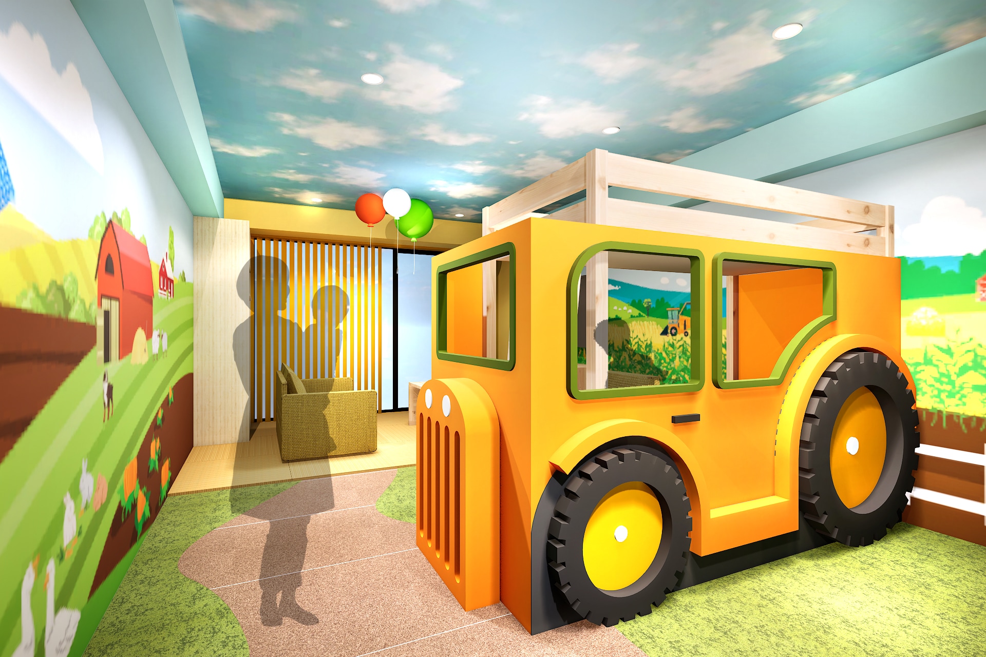Tractor room (image)