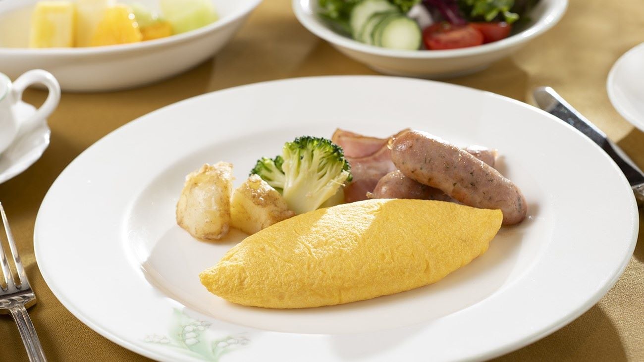 American breakfast image