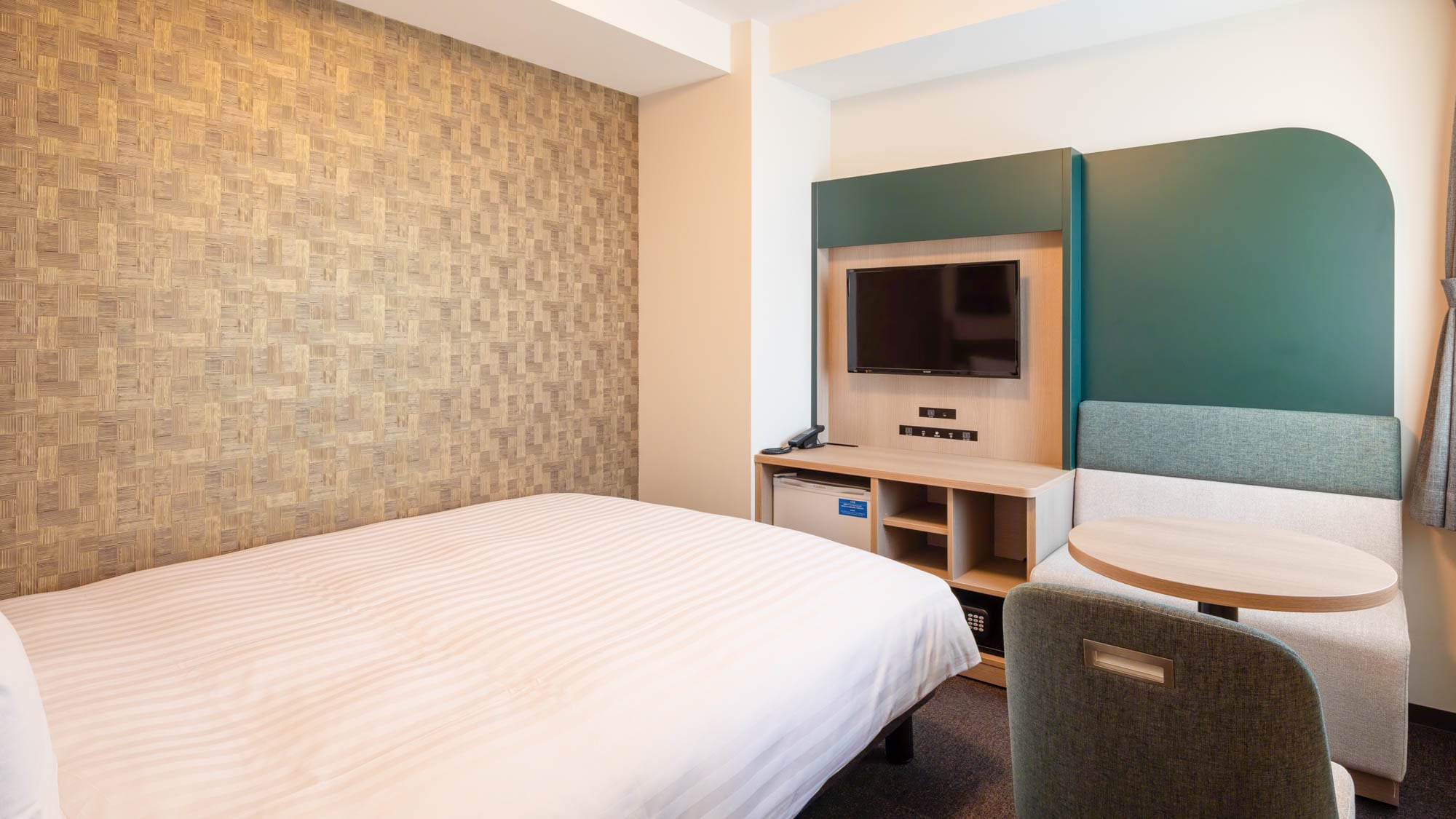[1 bedroom] Queen economy ◆ Bed width 164cm ◆ Area 17~20 square meters