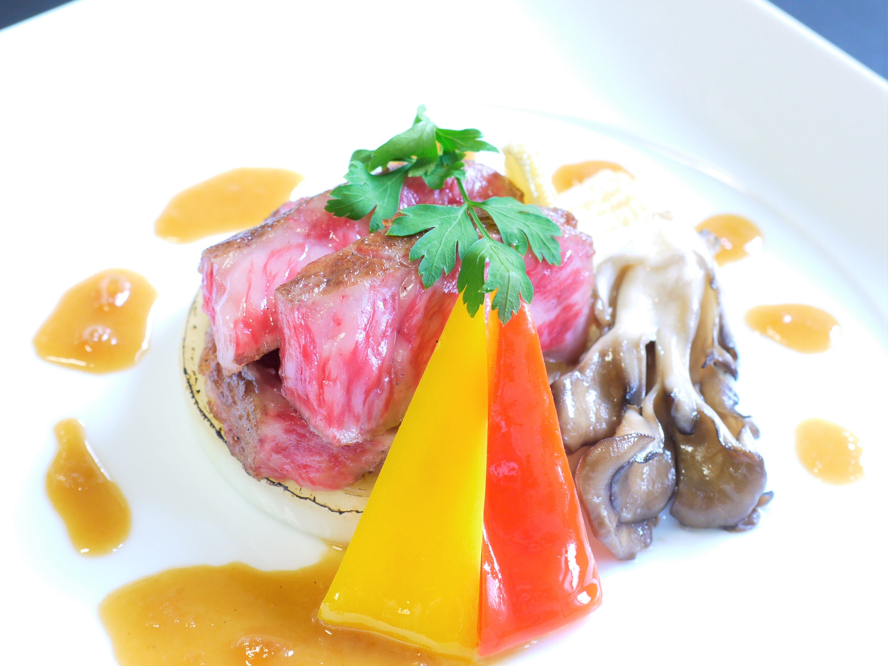 [เมนูเนื้อ] เนื้อวากิวสันในวัวจากจังหวัดยามากูจิ