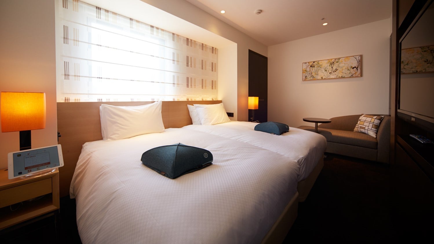 Refresh 雙床 / 2 人沙發和 2 張床，讓您享受輕鬆的住宿