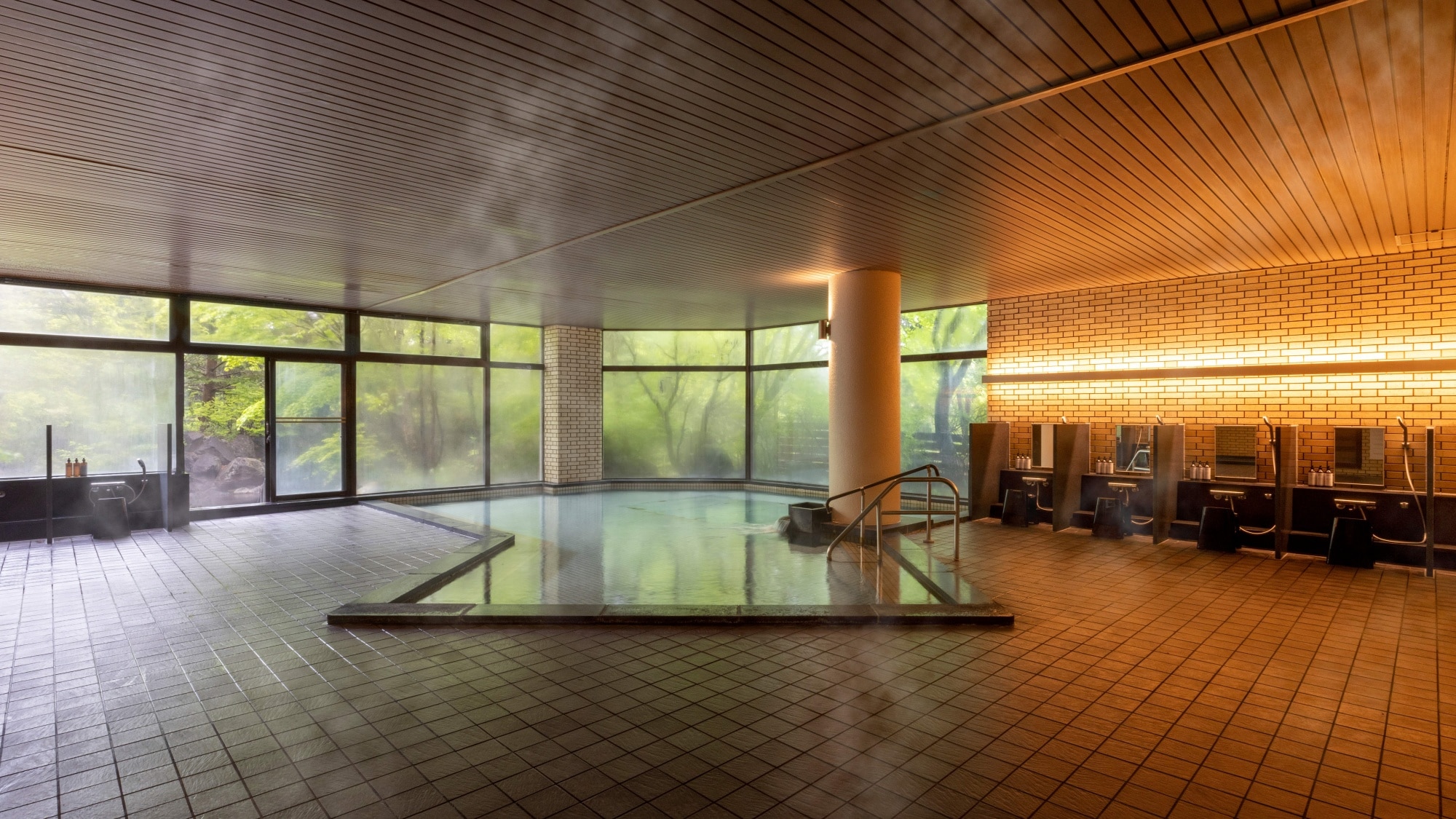 Large communal bath