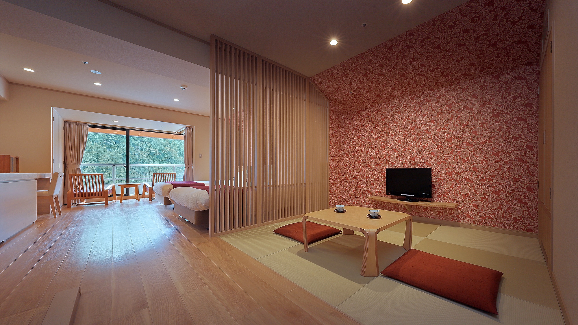 [Japanese-Western room] Universal room [Non-smoking]