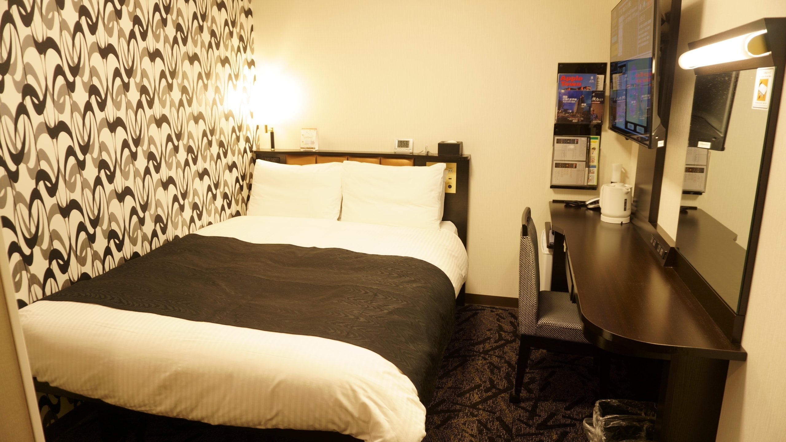 [kamar cloud fit double room di lantai 1/tanpa jendela] tempat tidur double 11㎡ (lebar 140cm)