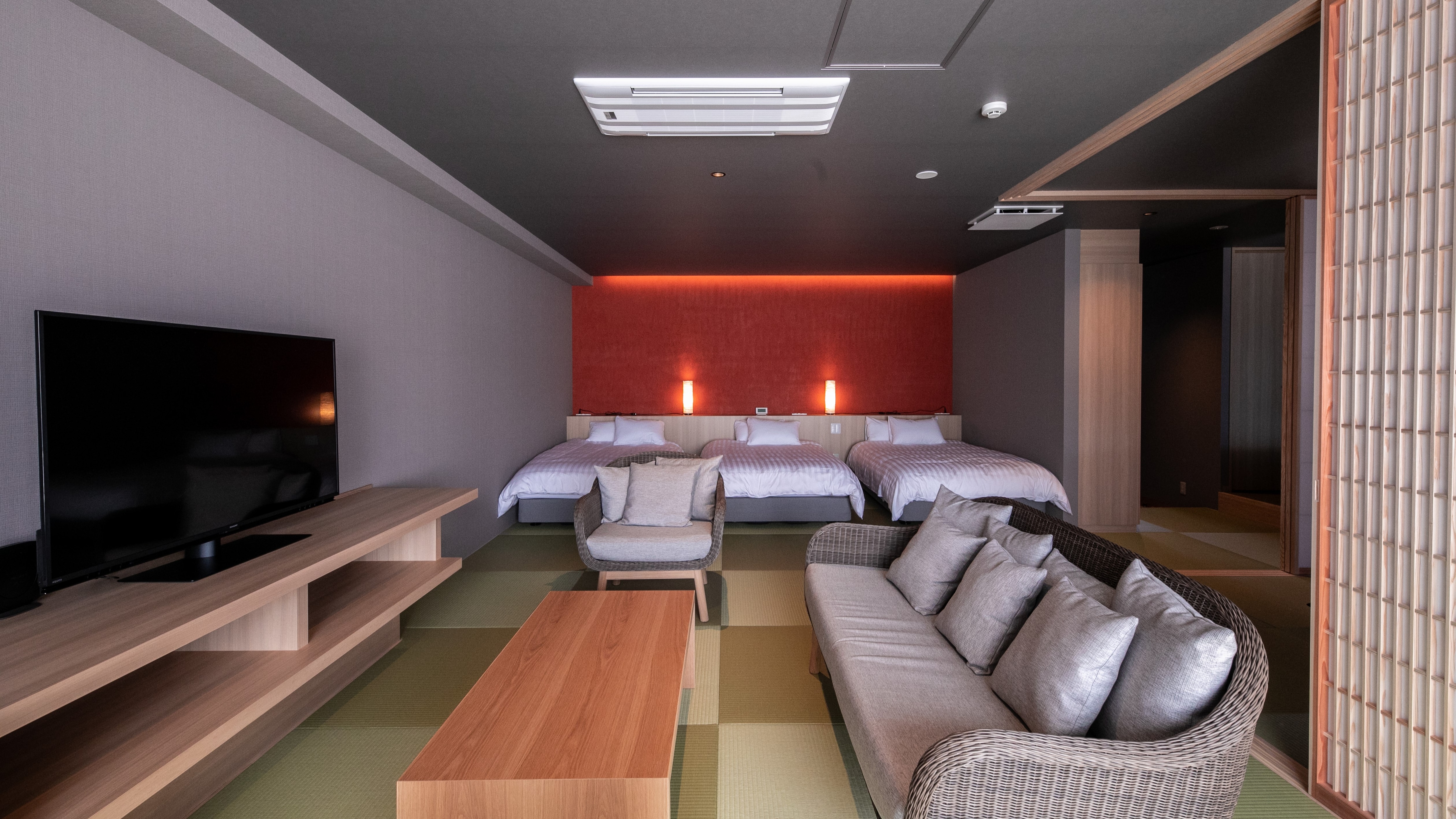 [Luxury Japanese Modern] Triple bed