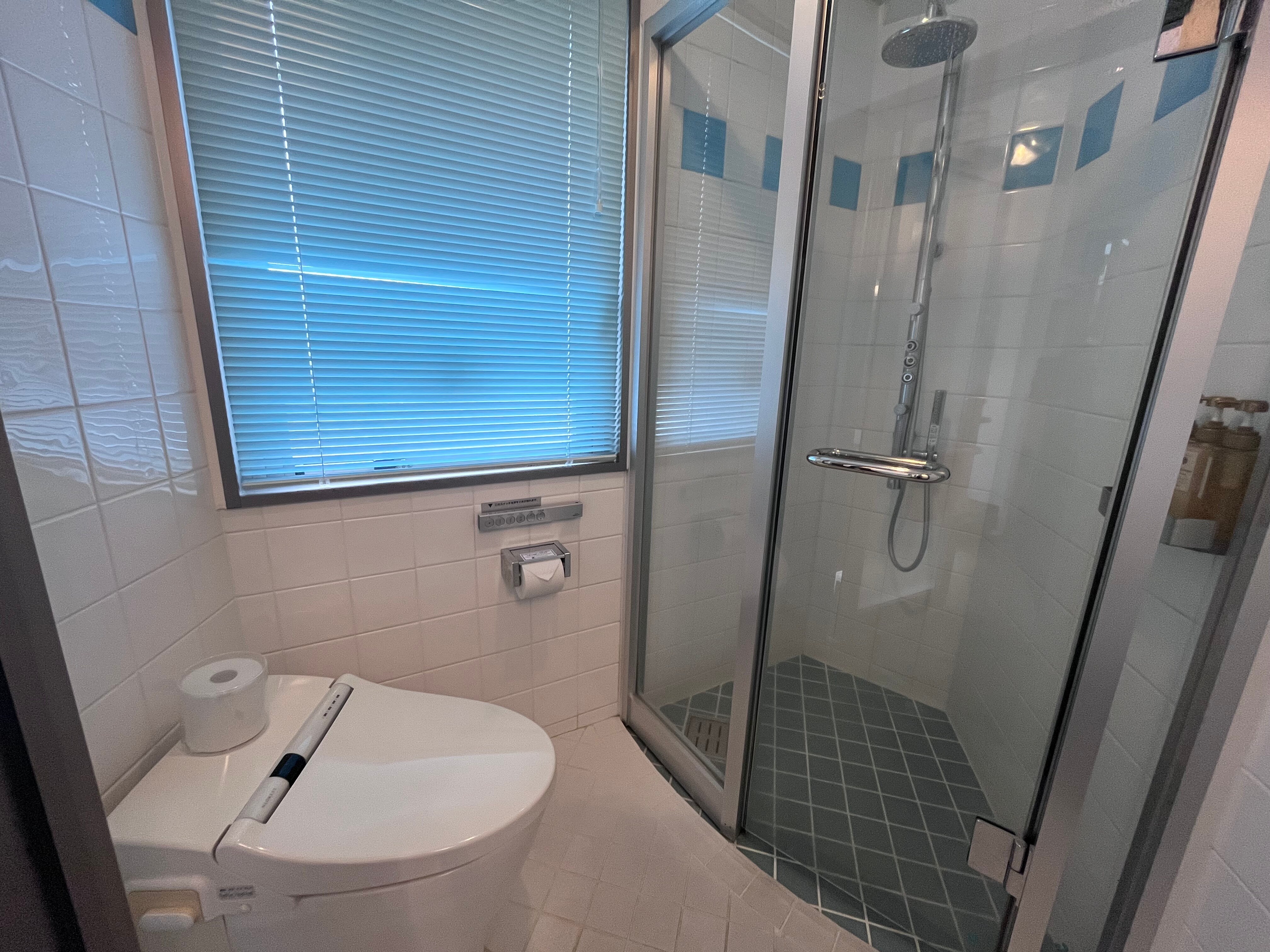 Rain shower room