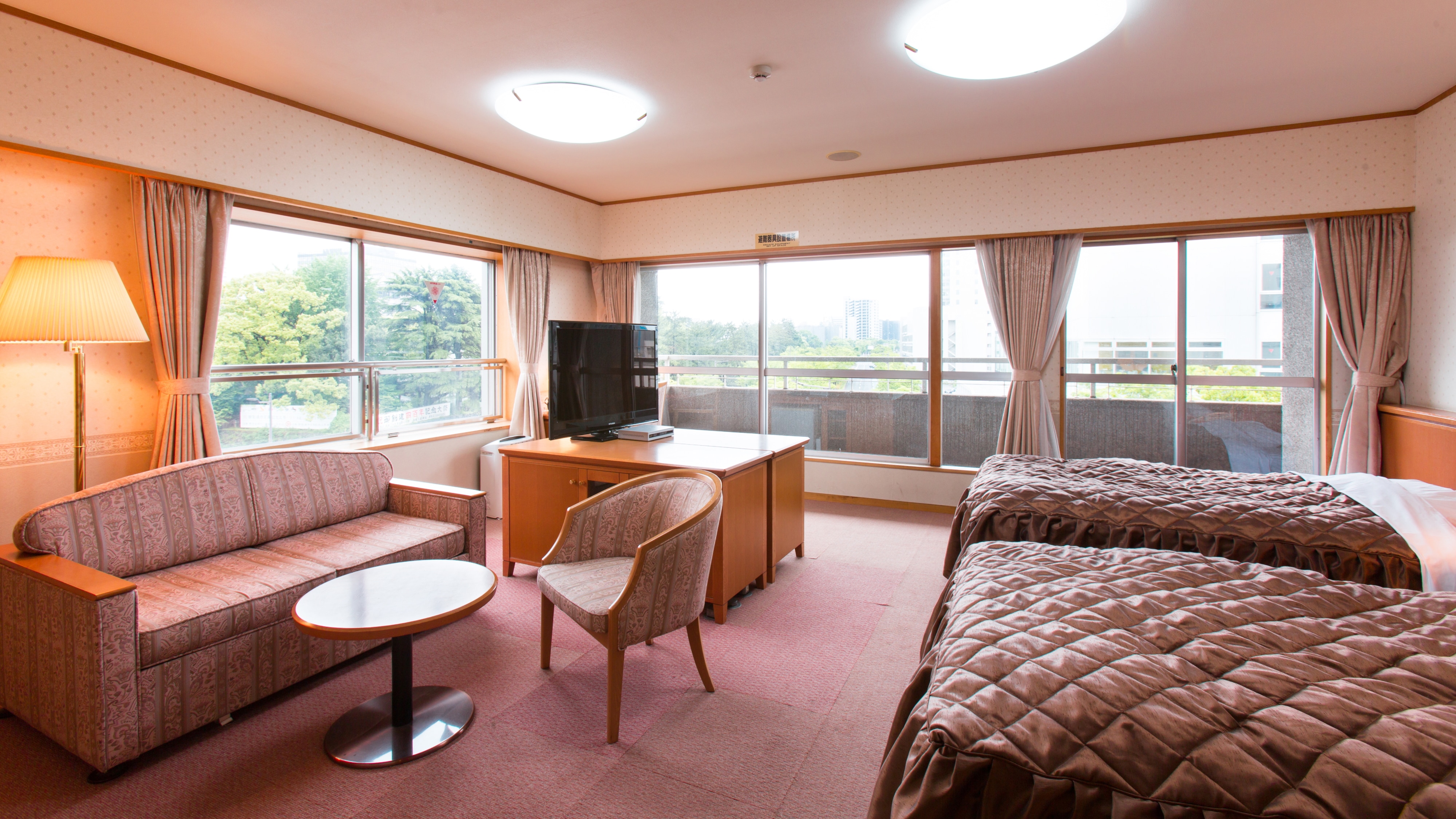 [All rooms non-smoking] Deluxe Twin Room