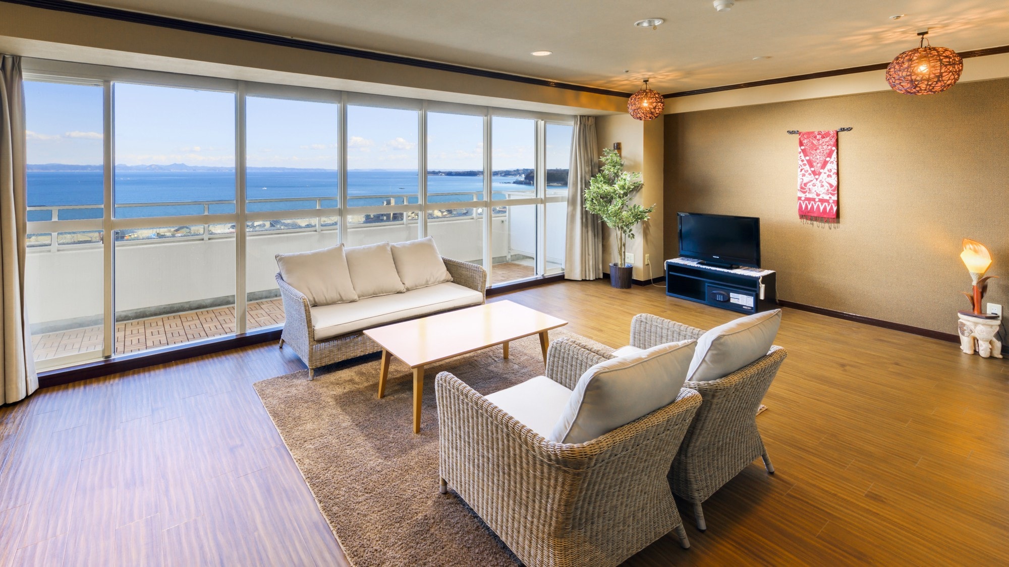 Example of a guest room in the main building