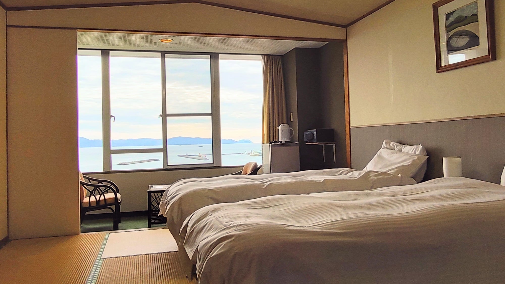 ■Kamar kembar bergaya Jepang■