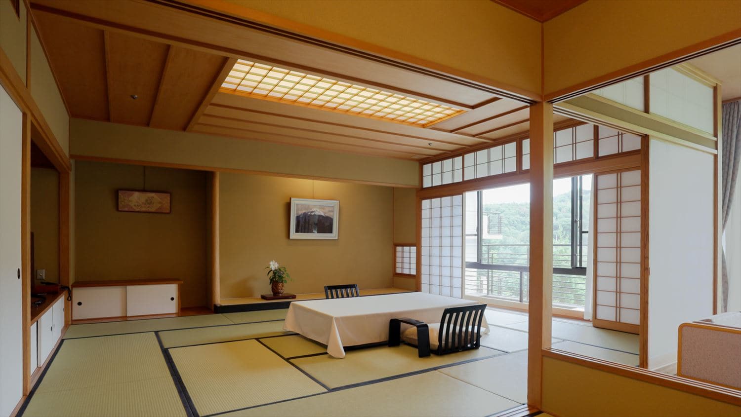 An example of a two-room Japanese-style room