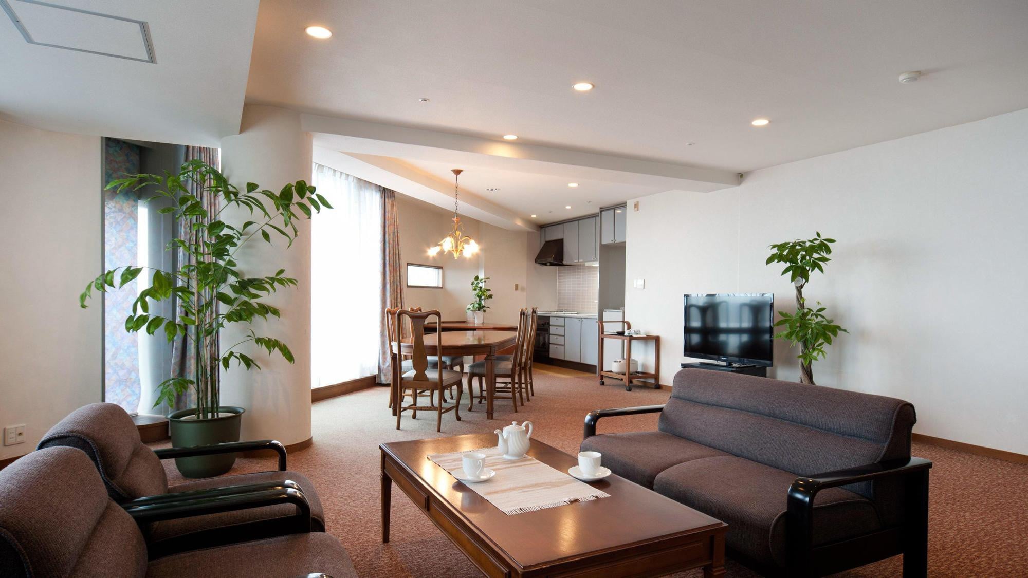 Top floor Ocean View Large Japanese and Western room 112㎡ (Japanese, 9 tatami mats) Capacity 6 people