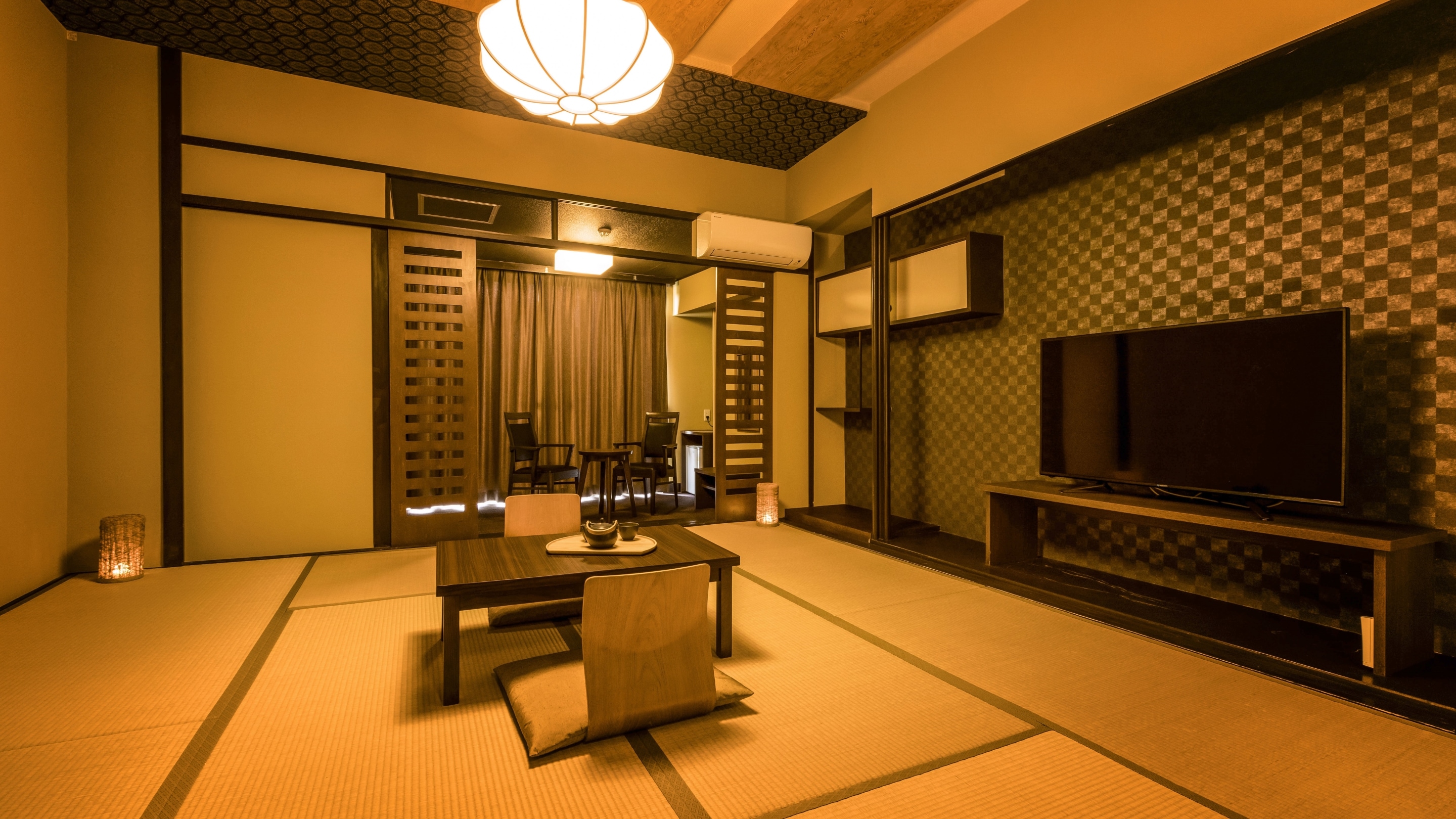 Kamar bergaya Jepang standar *Contoh kamar tamu