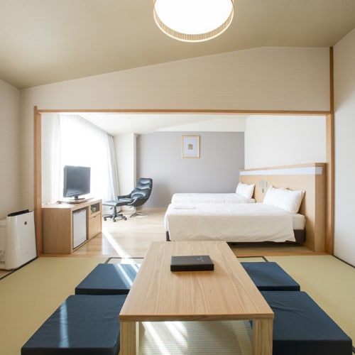 [Guest room] Japanese-Western style room 44.8㎡/All rooms non-smoking